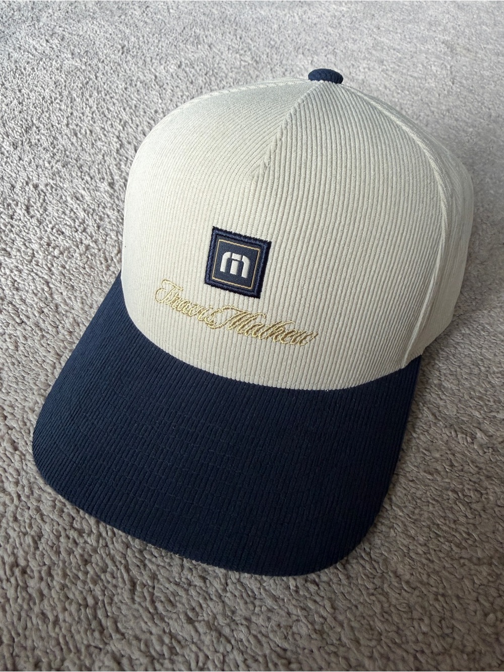 NWOT TravisMathew Corduroy Hat